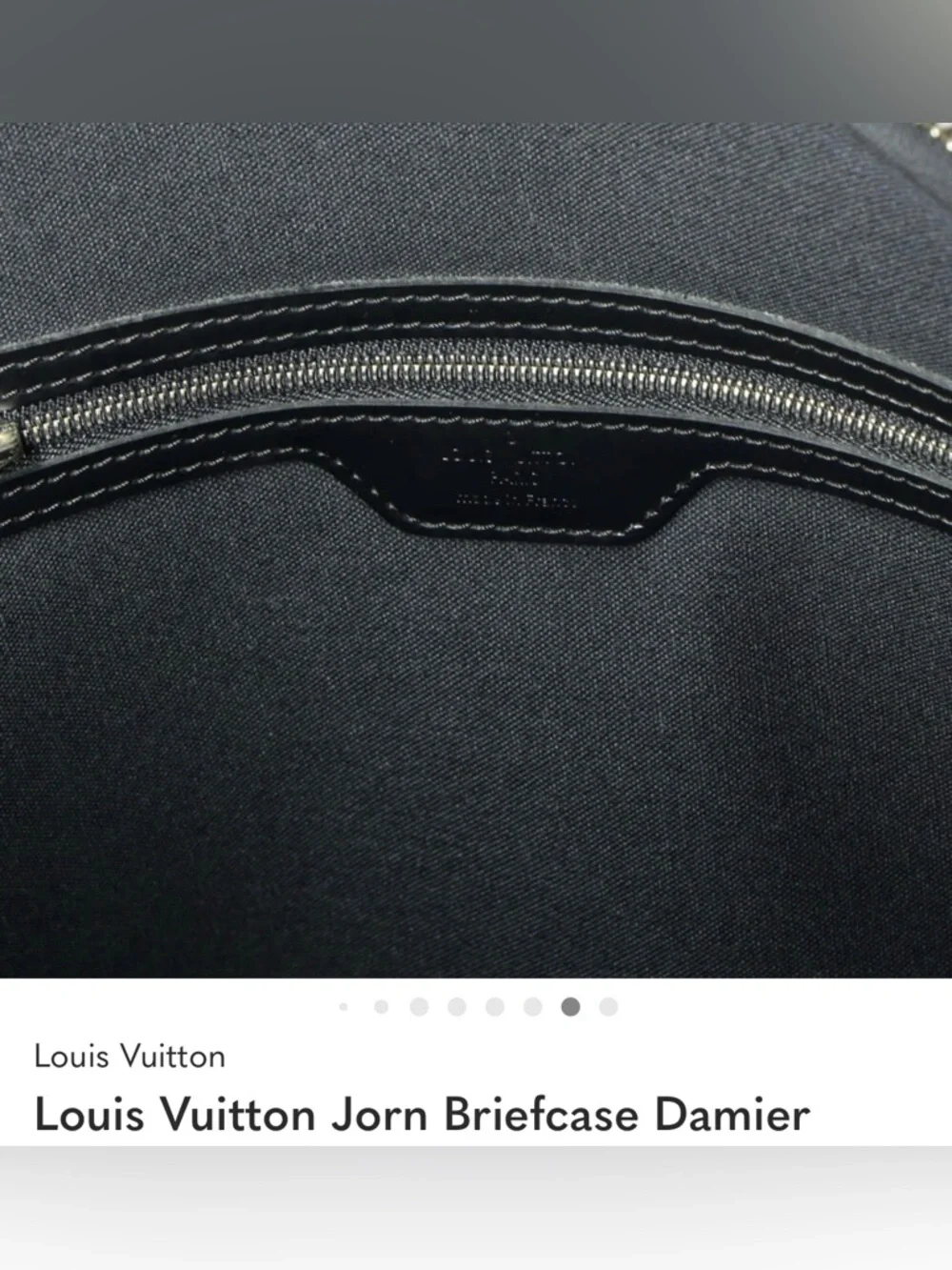 Louis Vuitton Jorn Damier Graphite Briefcase